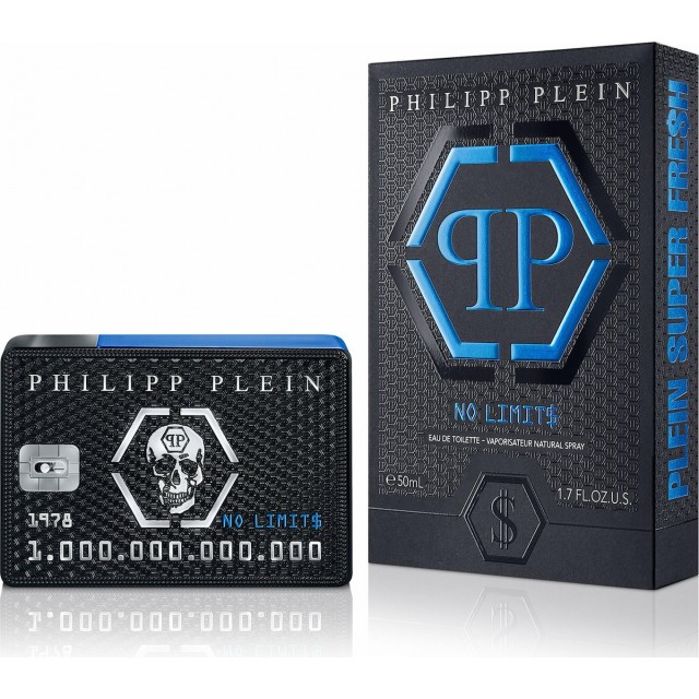 PHILIPP PLEIN No Limit$ Super Fre$h EDT 50ml 